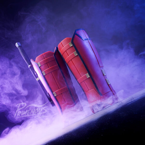 Deadpool Shinguard - Flexible Urethane (Deadpool and Wolverine) Replica Grade